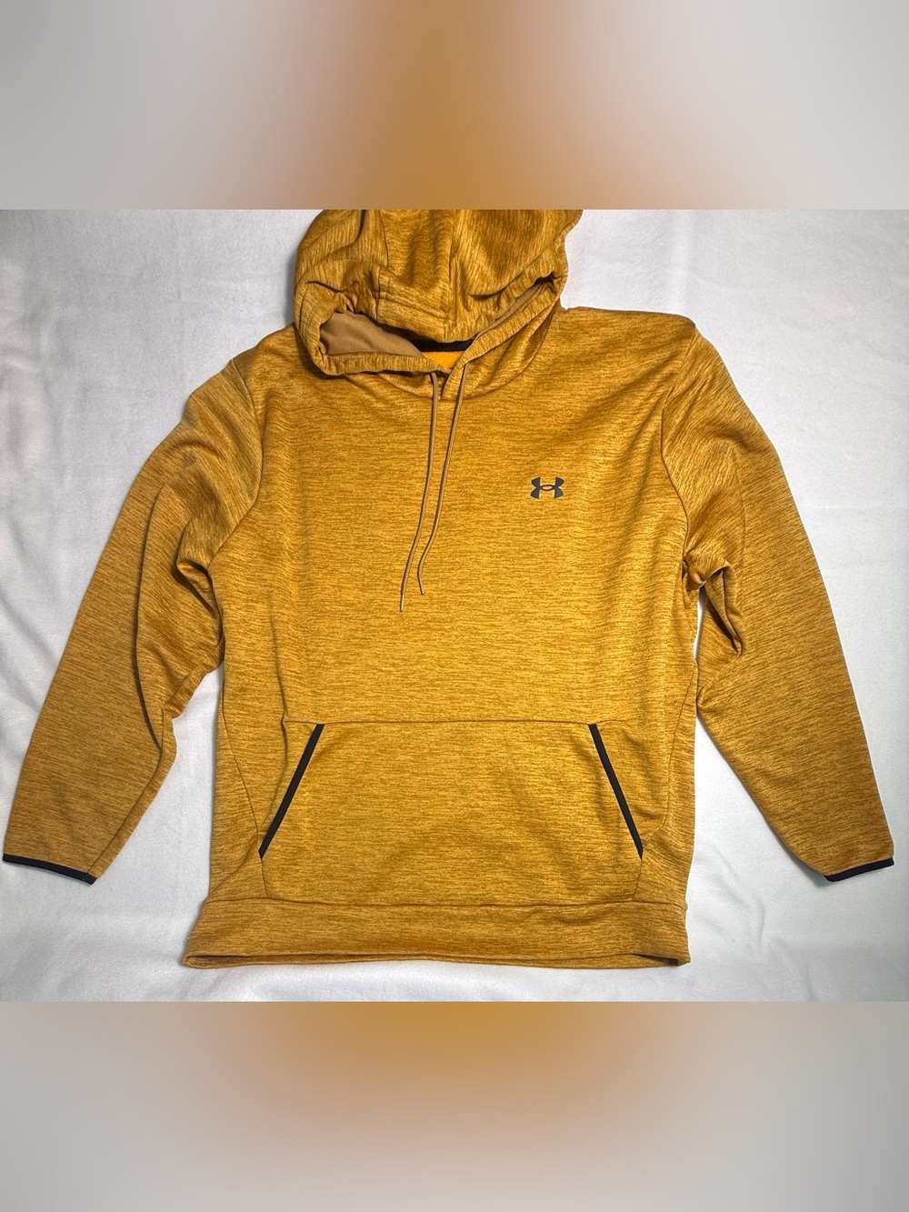 Under Armour Men’s Mustard Gold Pullover Hoodie
